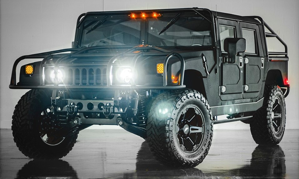  Mil-Spec, $ 300,000 USD Hummer H1 하드 코어 오프로드 개조차 생산