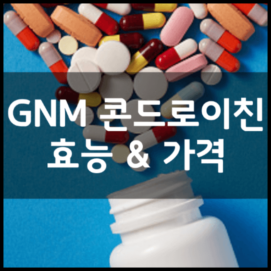 GNM-콘드로이친-효능-성분-부작용-먹는법-가격-파는곳-후기-정리-썸네일