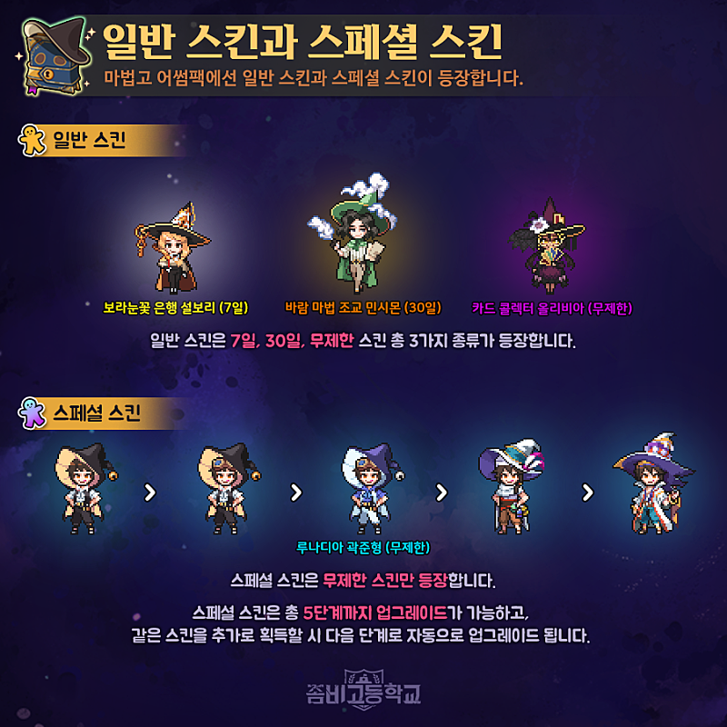  마법고 업데이트 소식 정리! 마법고 스킨 공개! 설명!