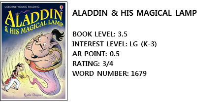 Aladdin and his magical lamp 책정보