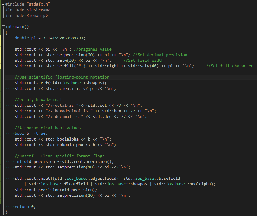  [C++] string format