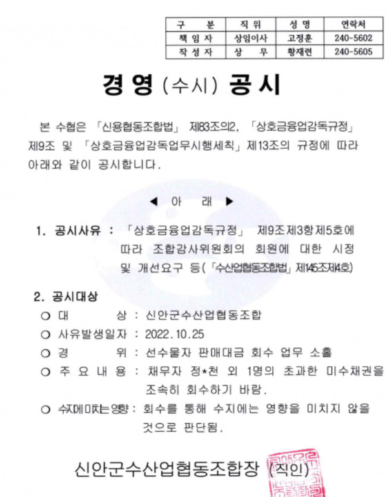 신안군수산업협동조합 이미지