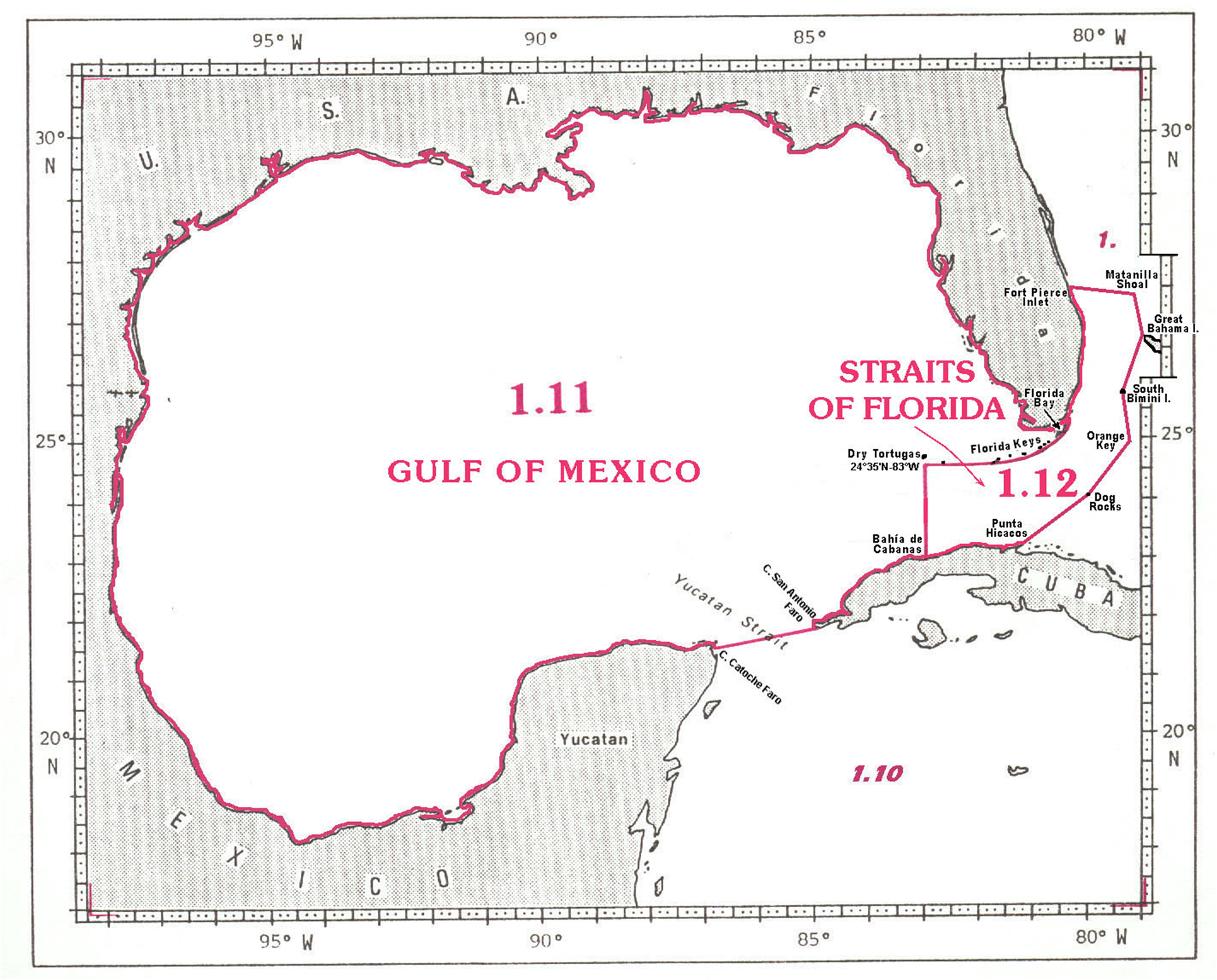 멕시코만과 플로리다 해협