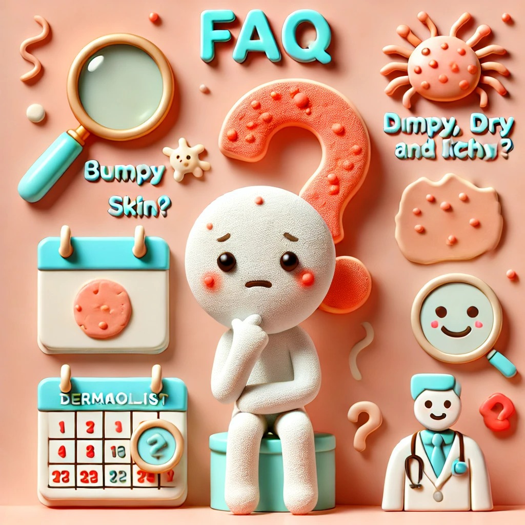 피부 오돌토돌 증상 관련 자주 묻는 질문(FAQ)
