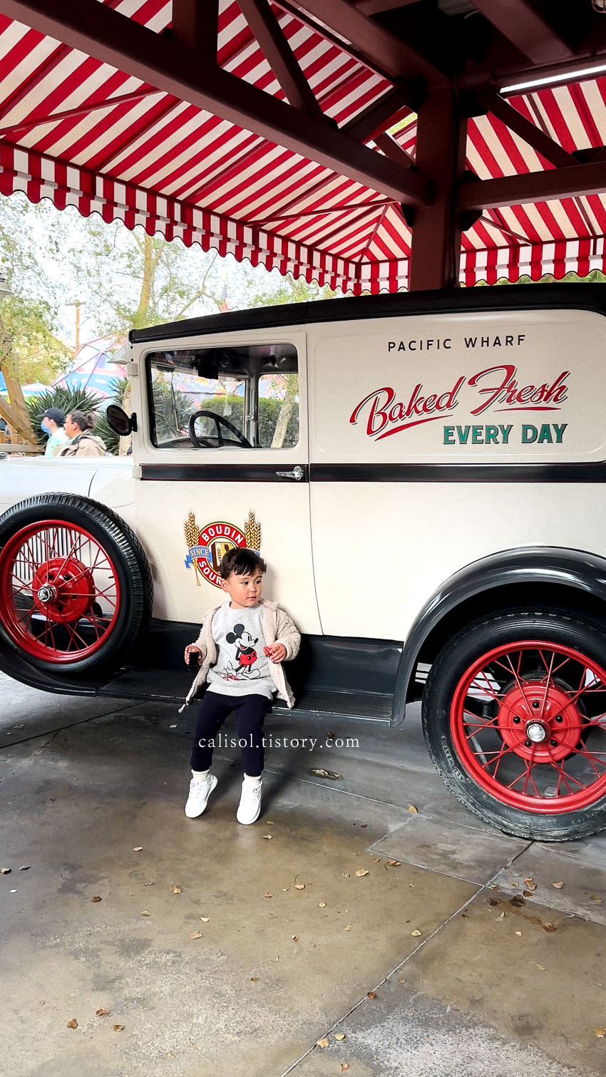 캘리포니아 어드벤처 부딘 boudin The Bakery Tour 