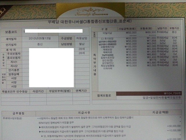  무배당 대한유니버셜 ci통합종신보험 공무원 단체 보강해야하는 것은 무엇일까요?