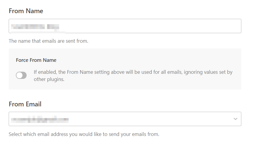 워드프레스 발신자 설정