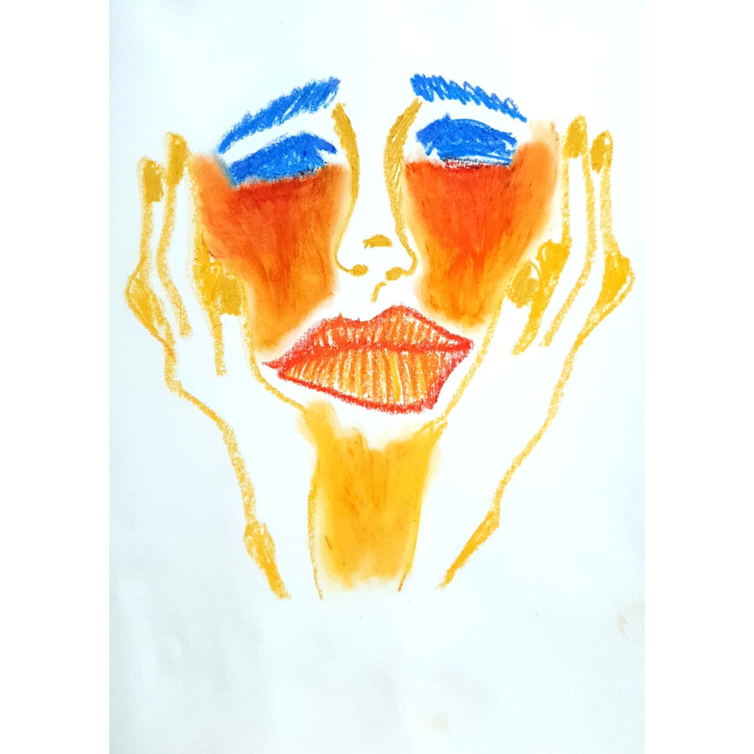  I Feel Dumb 일러스트 일러스트레이션 그림 드로잉 크레파스화 그리기 바보같아