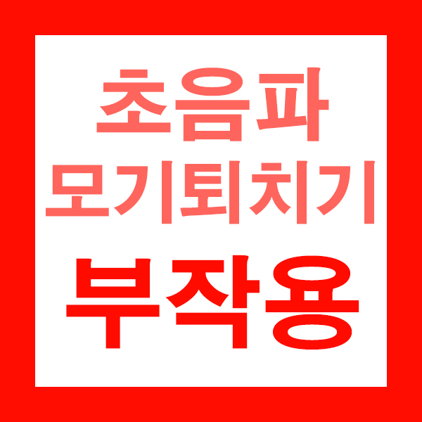  초음파 모기퇴치기 부작용 + 효과가 있을까?