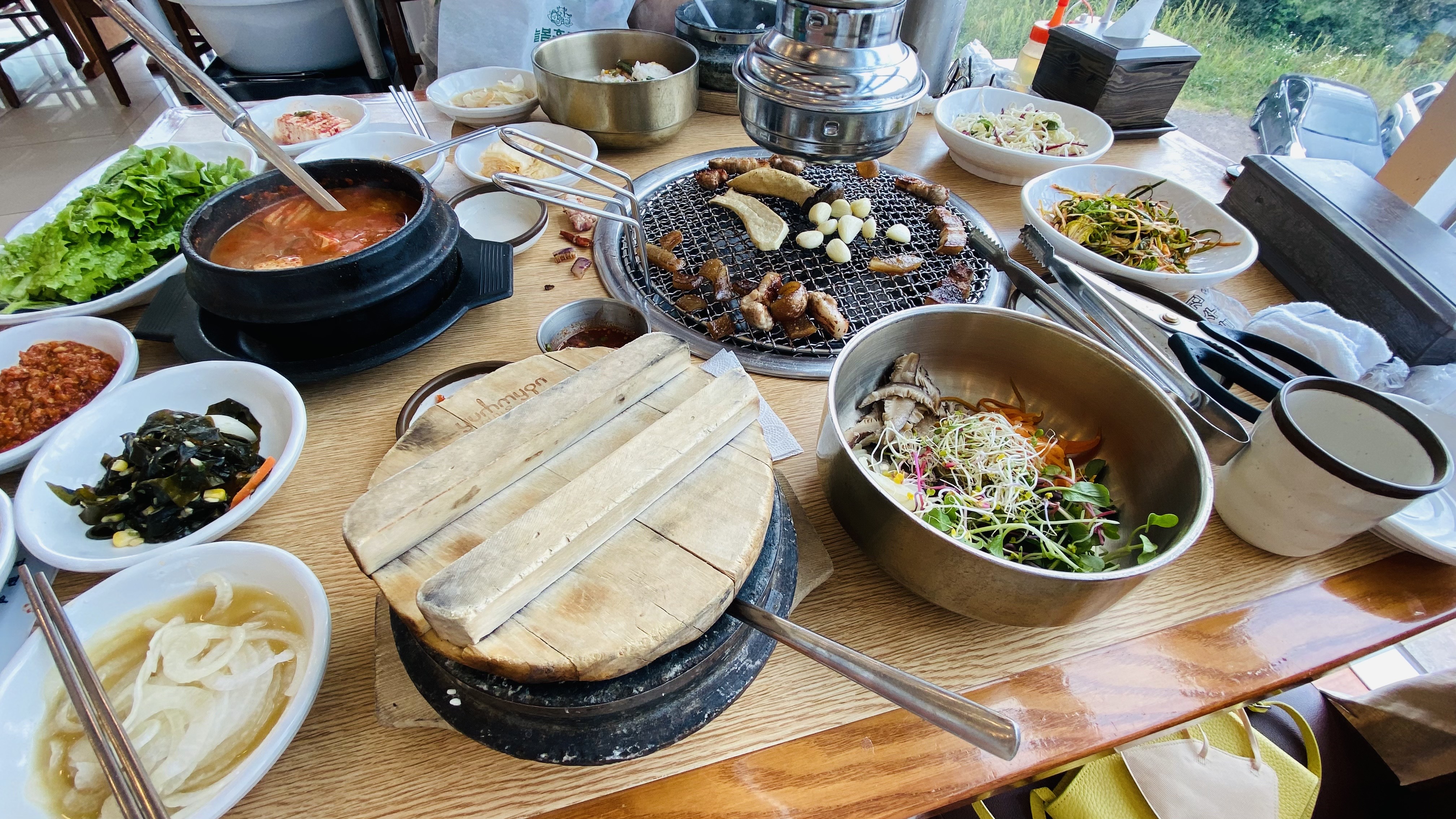  [모녀 4박5일 5월 제주여행] 제주공항 근처 가성비 흑돼지정식 늘봄흑돼지_내돈내먹