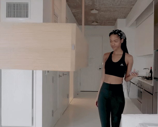  가구를 움직이는 첨단 로봇이 있는 아파트  VIDEO:BIG's 'the smile' apartments include high-tech robots that put away your furniture