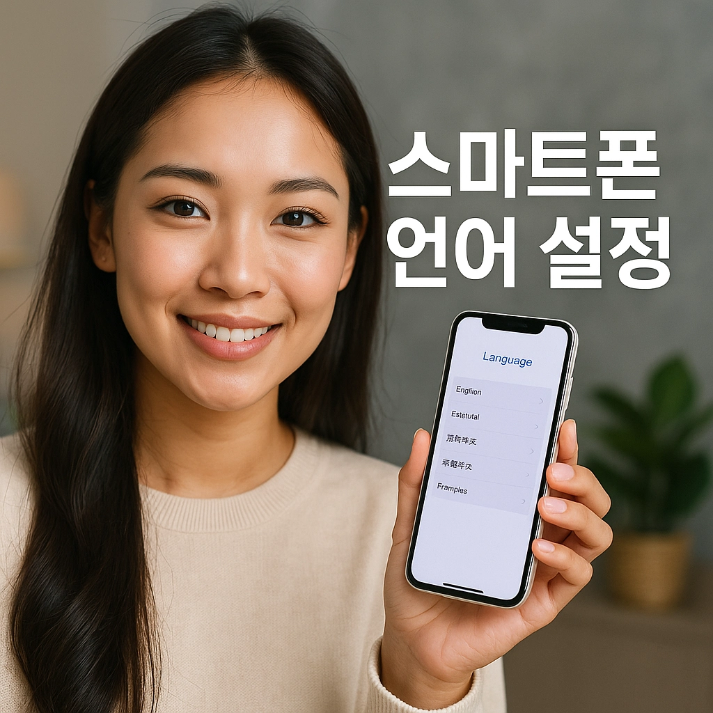 스마트폰 언어 변경 방법, 안드로이드 &amp; 아이폰 완벽 가이드
