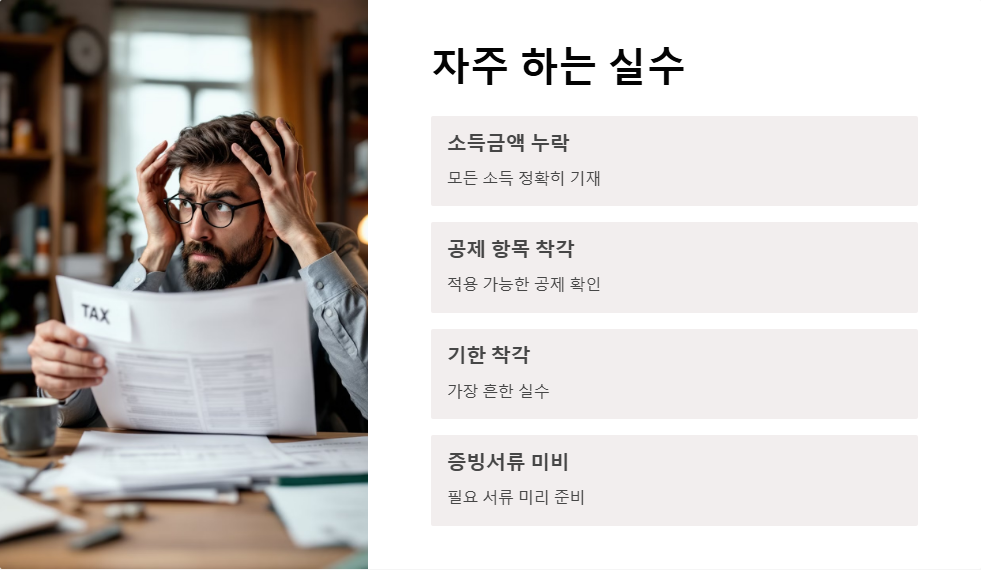 종합소득세 신고 기간 및 마감일