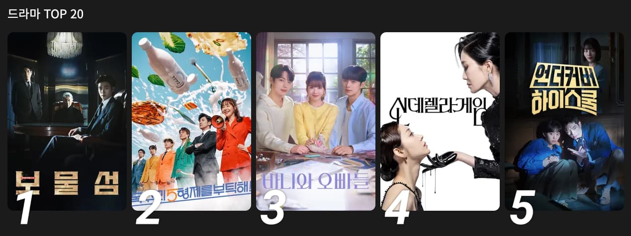드라마다시보기순위