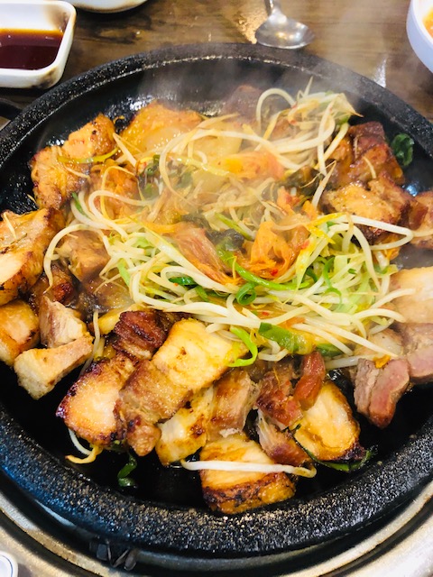  대화역 참숯 바베큐보쌈+생연어,광어 꿀맛스
