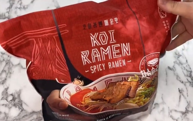  일본라멘 매운맛 매운일본라멘 코이라멘 매운라멘 KOI RAMEN SPYCY RAMEN