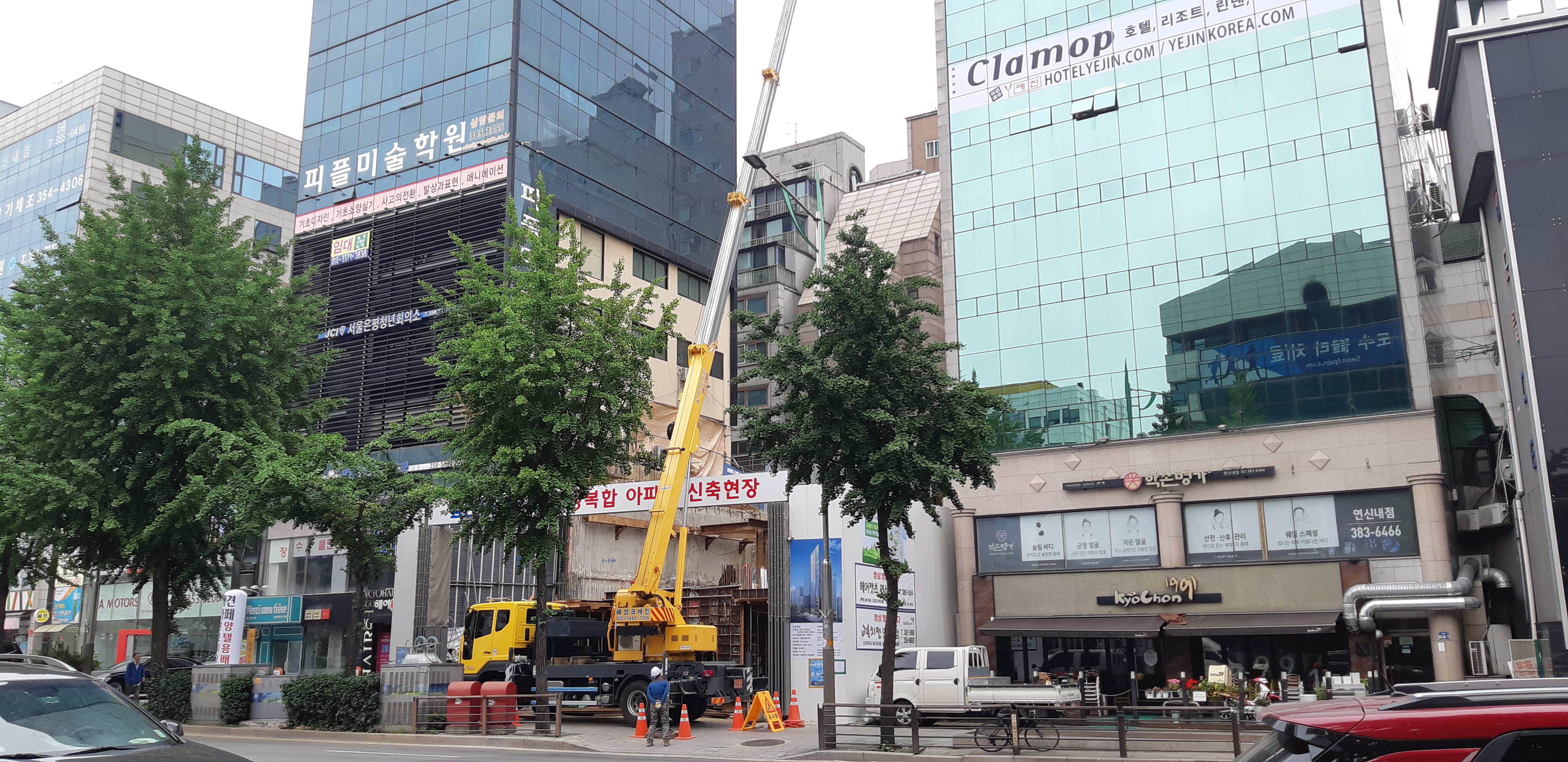  은평구 연신내역인근 건물 공사 현장 사진 40(korean construction)
