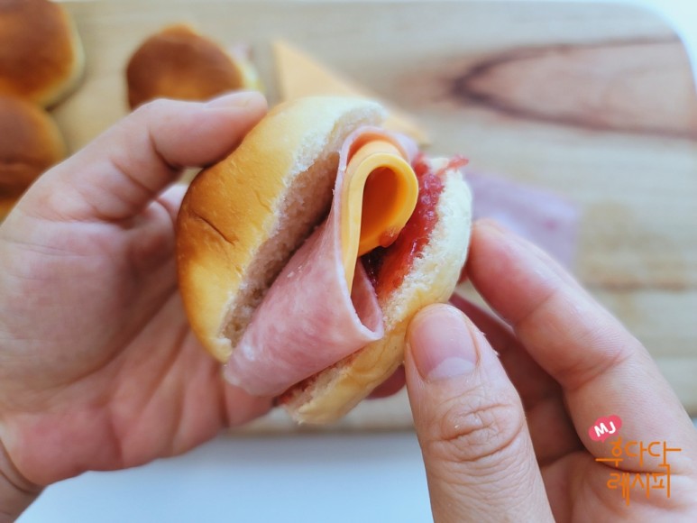 에그샌드위치 만들기 모닝빵 에그 샌드위치만들기 계란 샌드위치 2
