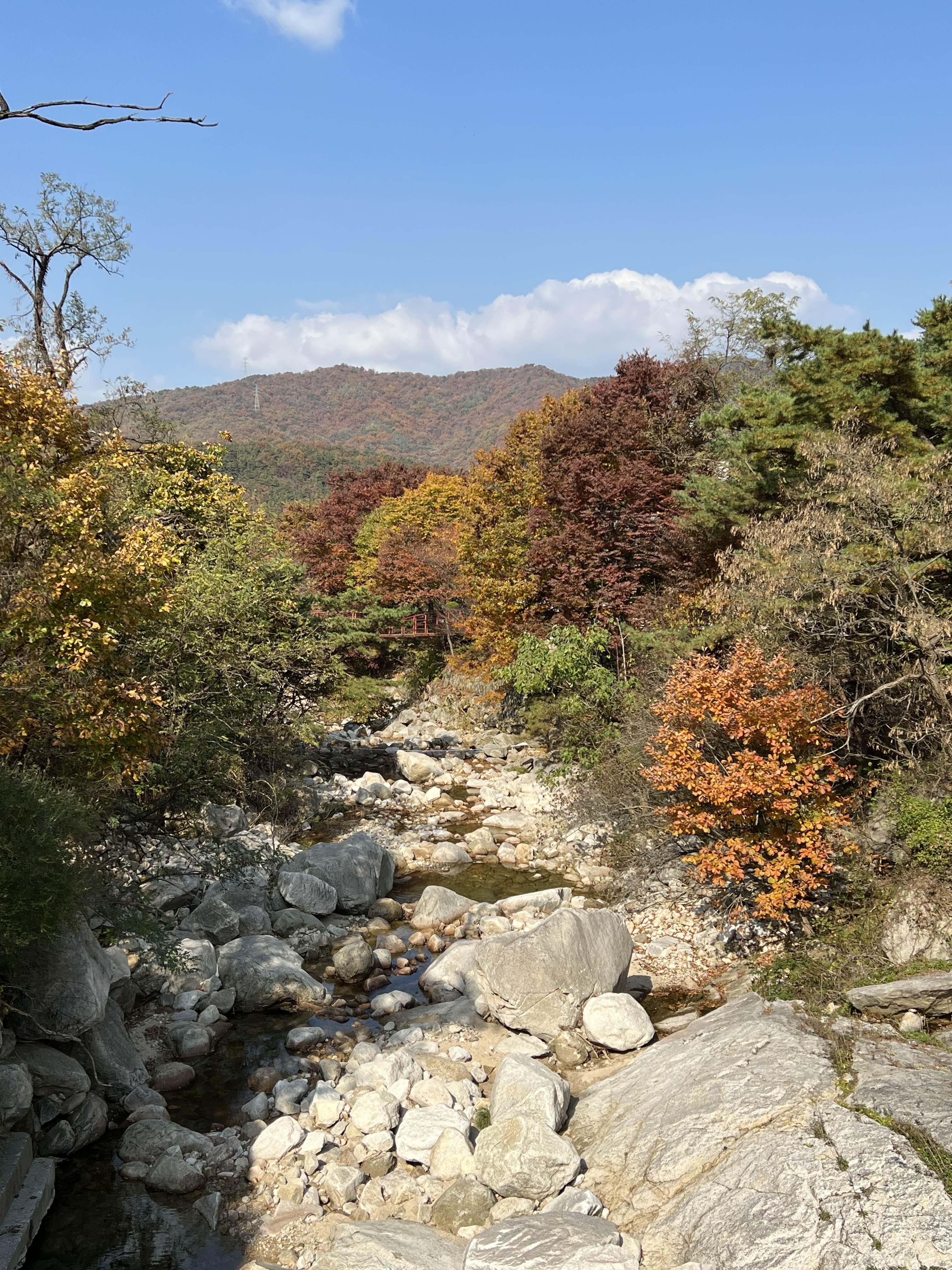 북한산성 국립공원에서 단풍보기
