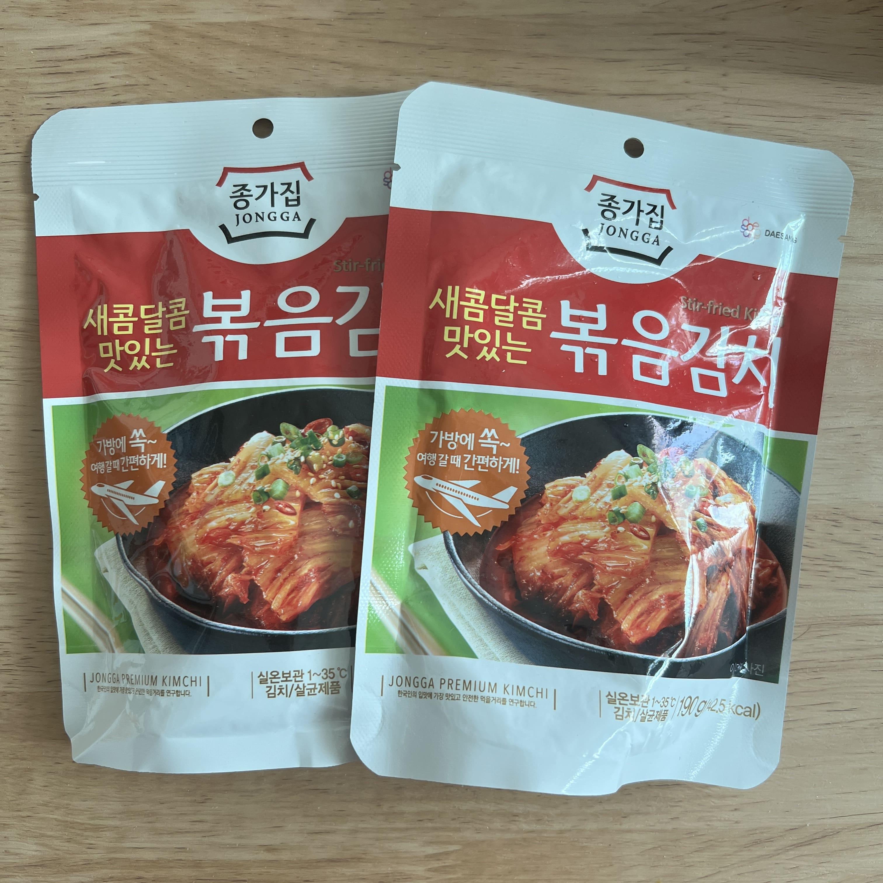  [내돈내산 후기] 종가집 새콤달콤 맛있는 볶음김치 190g