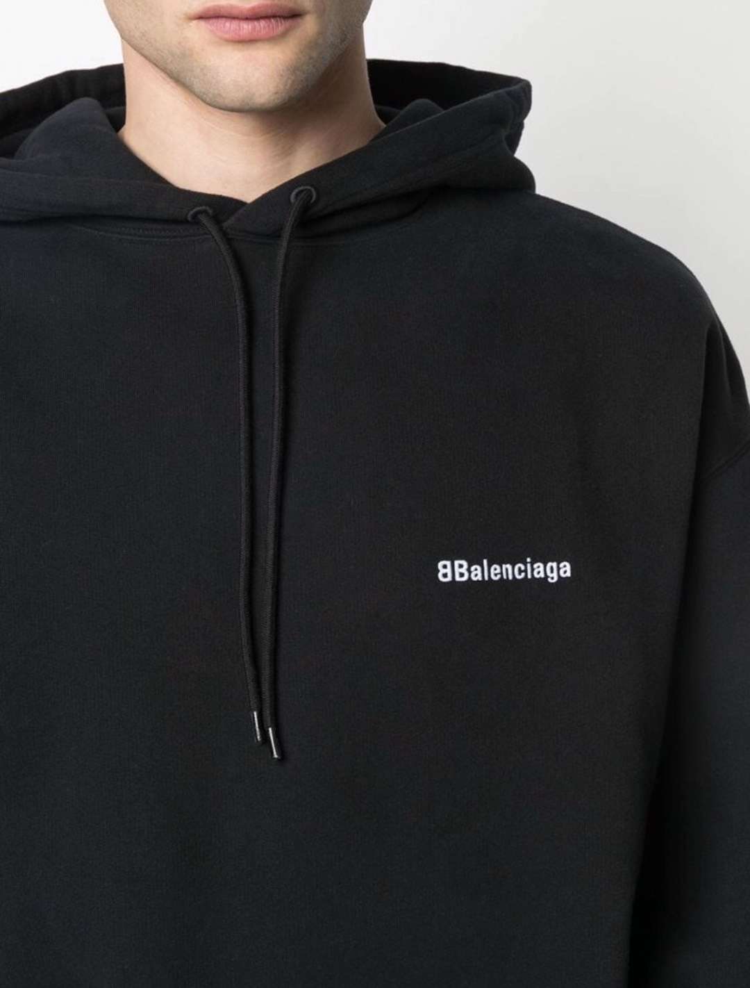  [BALENCIAGA] 발렌시아가 BB 스웨트 셔츠 후드 티셔츠 570811 TJV85 1070