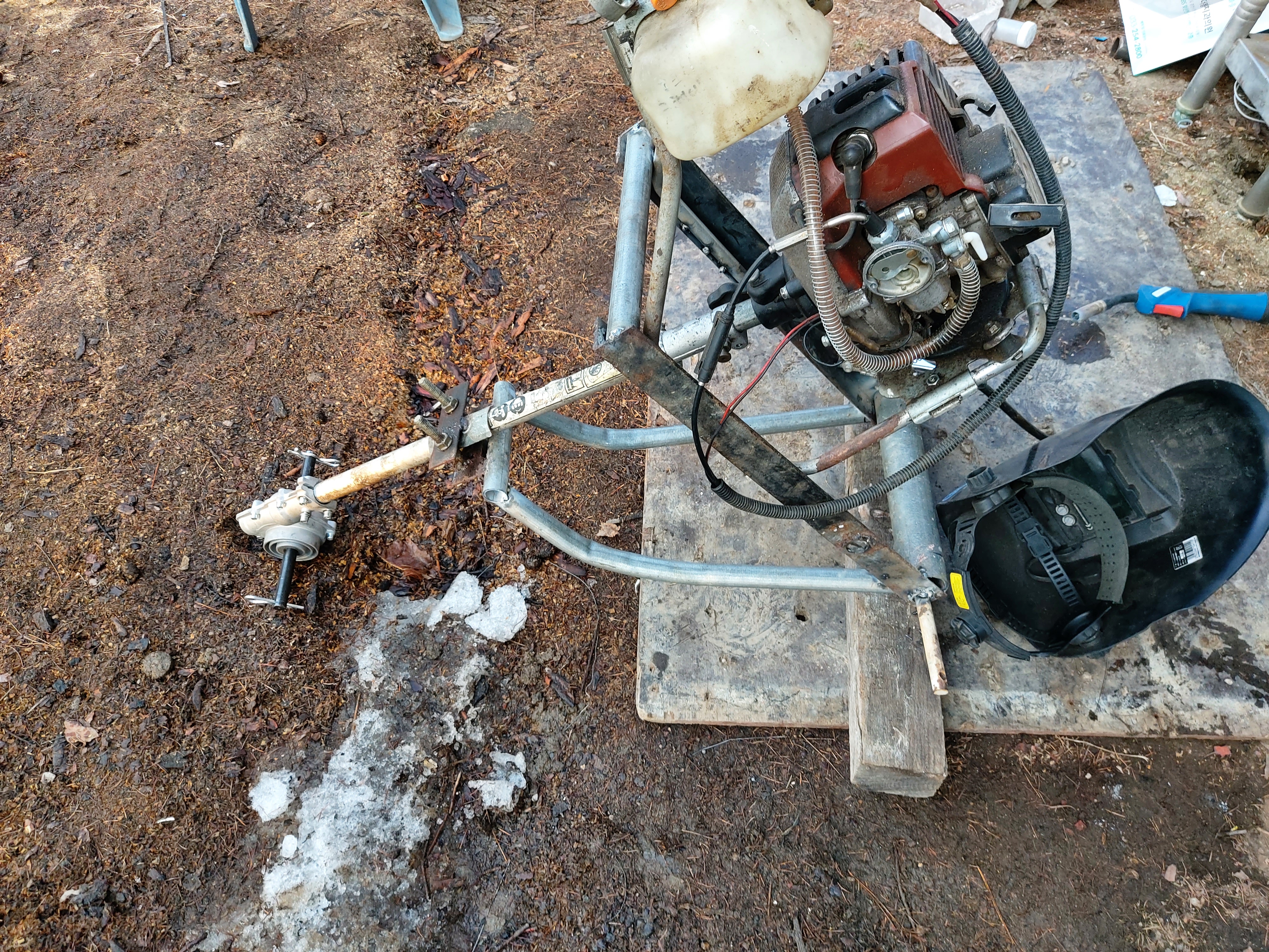 수레형 예초기 (두바퀴) 5