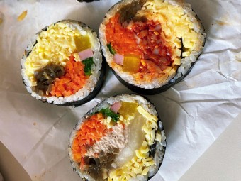팔뚝 김밥