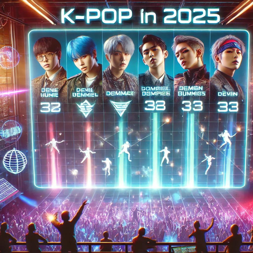 2025년 음악 차트: K팝의 글로벌 경쟁력