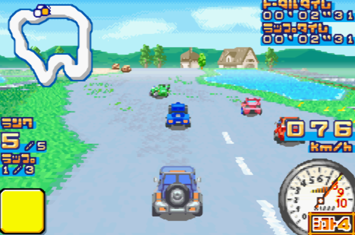 타카라 - 초로 Q 어드벤스 2 (チョロQアドバンス2 - Choro Q Advance 2) GBA - RCG (레이싱)
