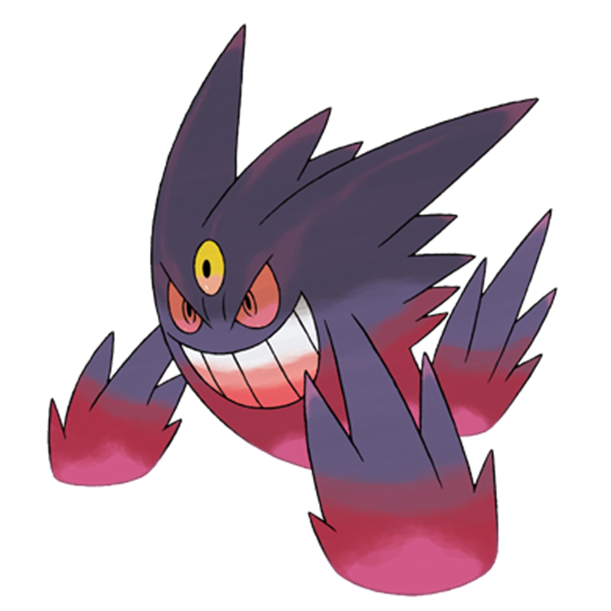  [포켓몬도감]  No. 094 메가팬텀 Gengar #094 Mega Gengar