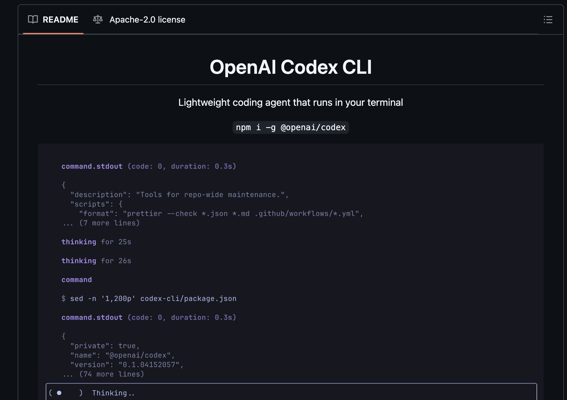 Codex Cli Example Codex CLI: 오픈소스 AI 터미널 코딩 도구의 혁신