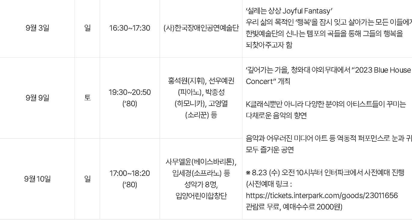 청와대 9월 공연2