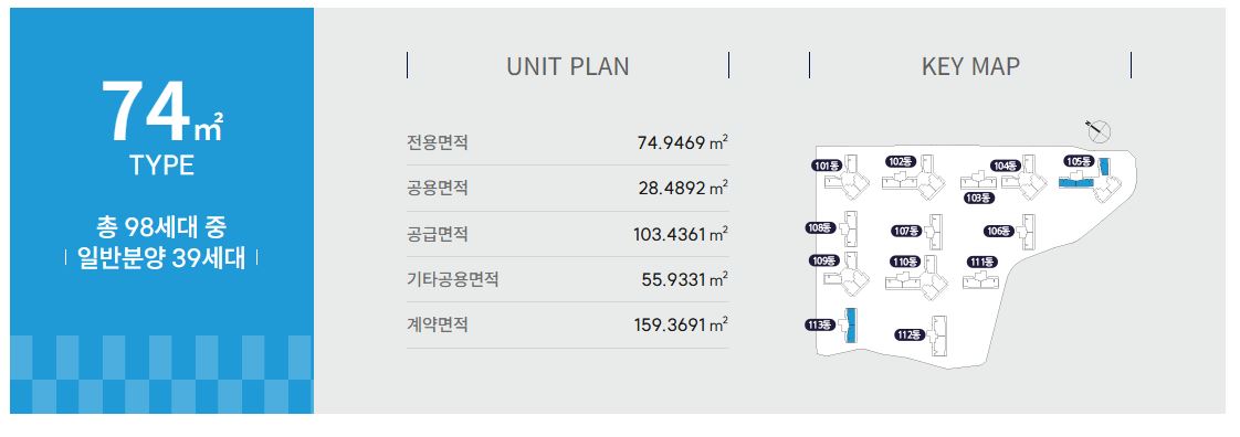 더샵 시에르네 74 타입