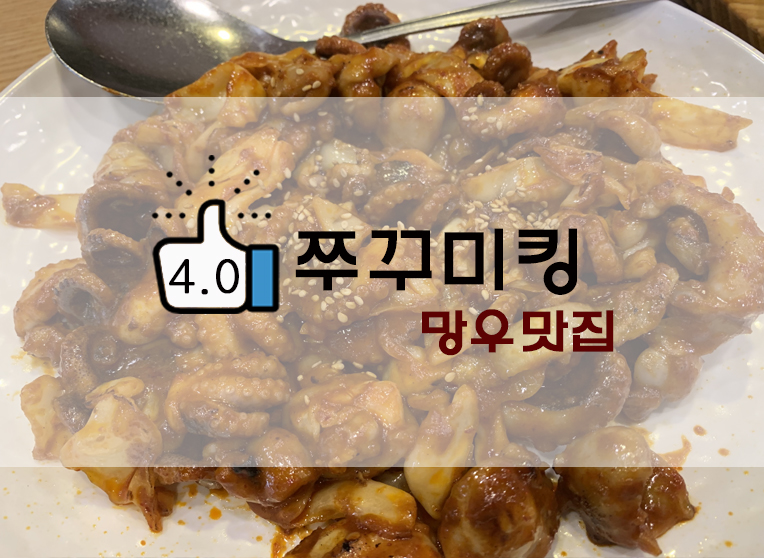  줄서서먹는 가성비 망우 쭈꾸미킹2.0