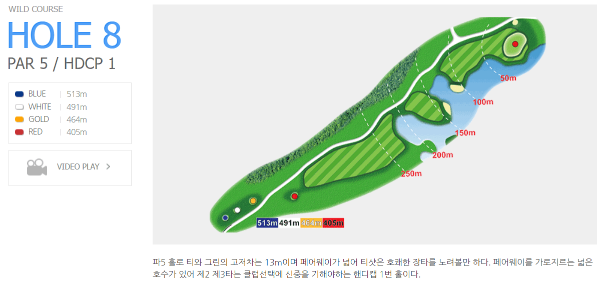 에코랜드 골프클럽 와일드코스 8