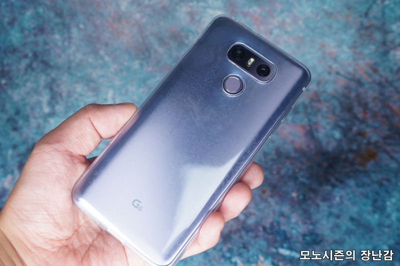  저렴한 가격의 파인스 슬림 프로텍트 LG G6용 젤리 케이스 리뷰