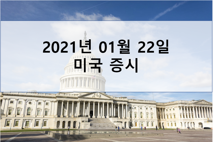  1월 22일 미국 증시 마감 시황(주말에 일어난 이슈  - 美 PMI지수 최고치, 삼성 美 19조원 투자, 인텔 해킹, 홍콩 봉쇄)