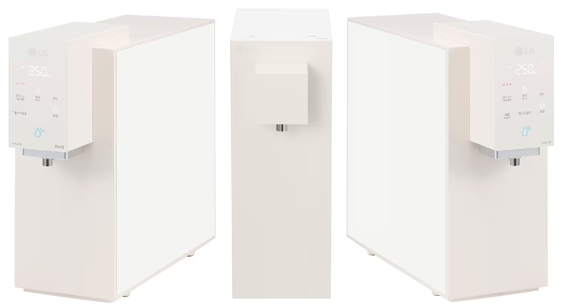  LG 정수기 WD120MCB, WD520ACB, WD523ACB 비교