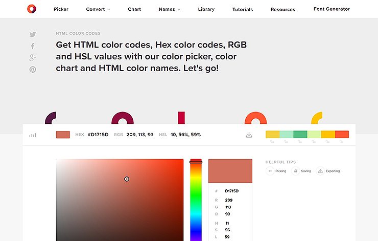 htmlcolorcoeds site
