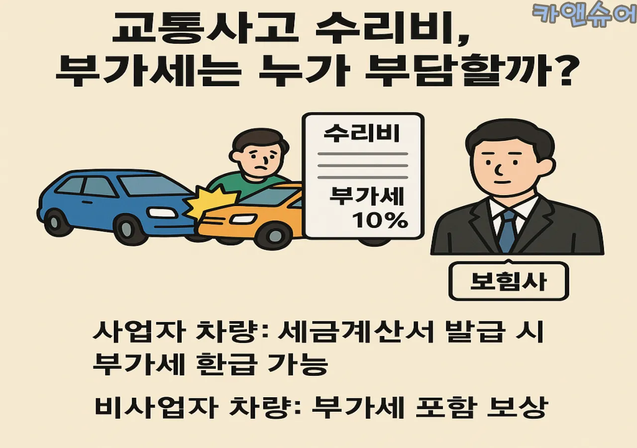 교통사고-수리비-부가세-부담-사업자-여부