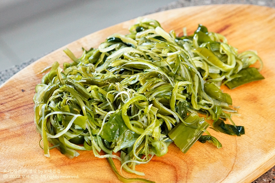 미역줄기볶음 만드는 법 비린내 없음 내가 좋아하는 미역줄거리 일주일간 볶음 반찬 10