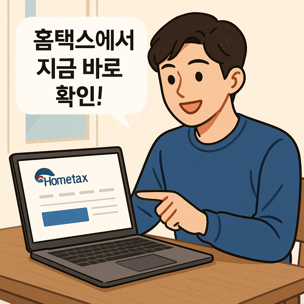 국세청 원클릭 환급 서비스 신청방법