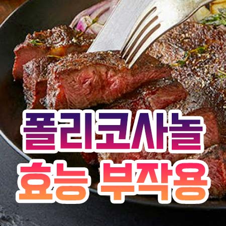  폴리코사놀 효능 알아보기