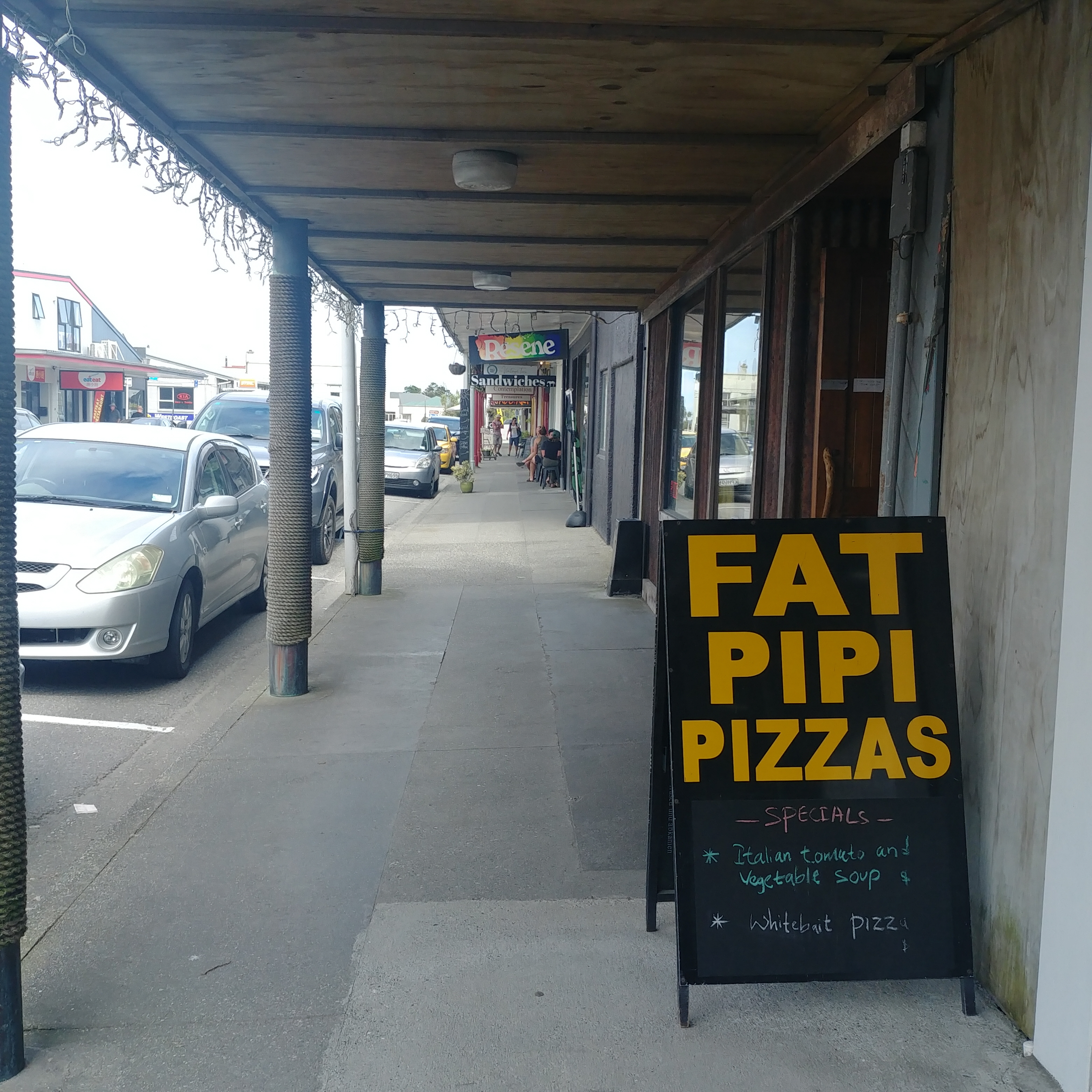 뉴질랜드 호키티카 피자 맛집 Hokitika Fat Pipi Pizza