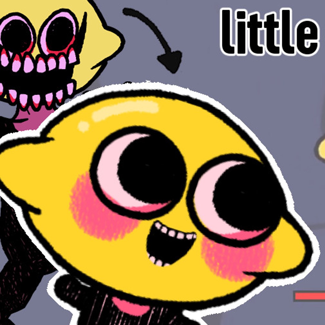  프라이데이 나이트 펌킨 귀여운 레몬데몬 모드 (fnf Little Lemon)