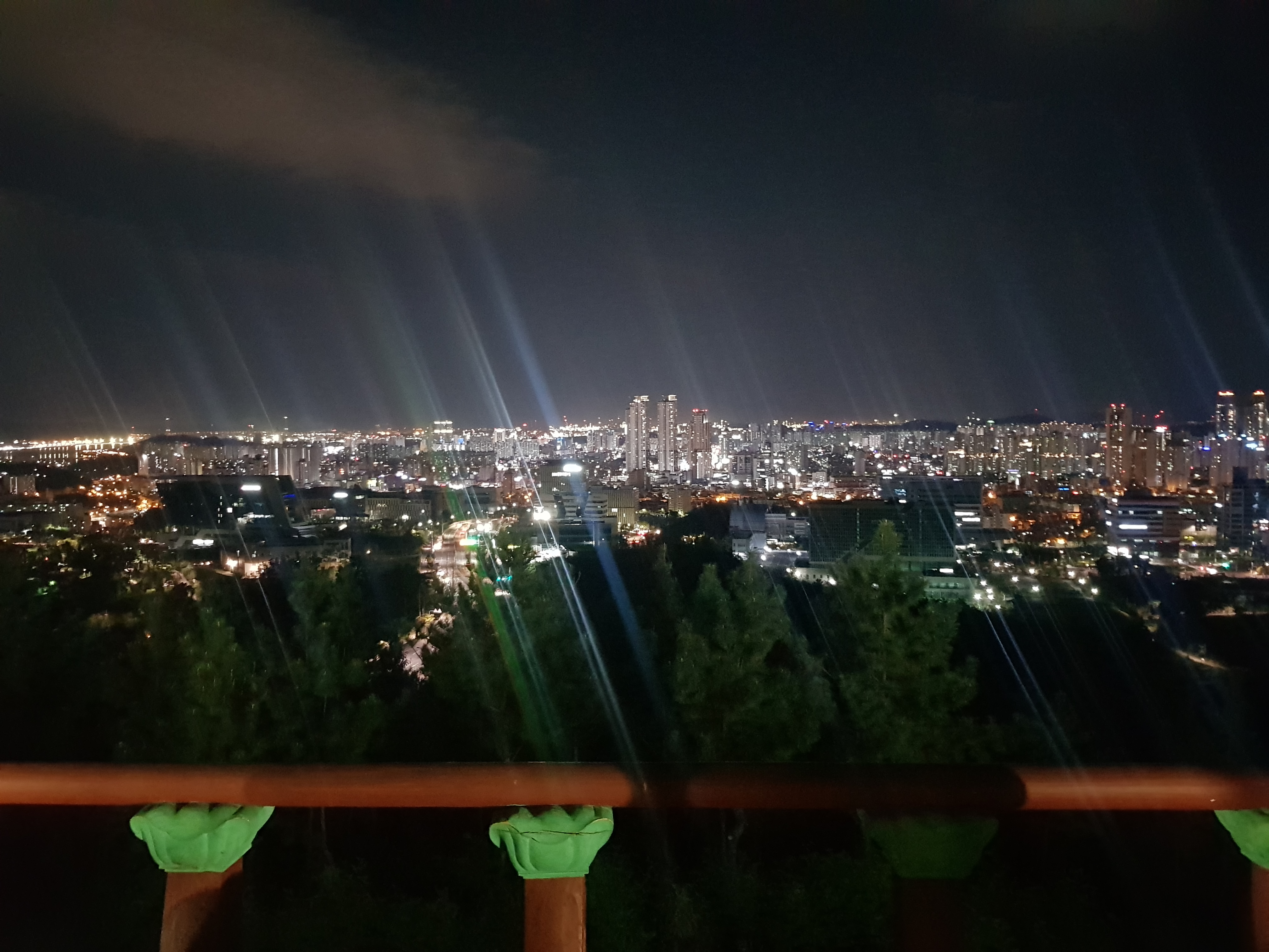  울산 야경 명소 함월루 :) 한눈에 보여서 힐링된다.