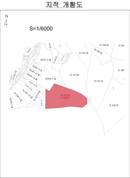 울산지방법원2021타경108386 지 적 개 황 도