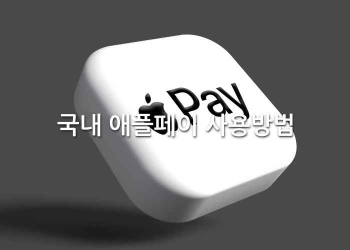 국내 애플페이 사용방법