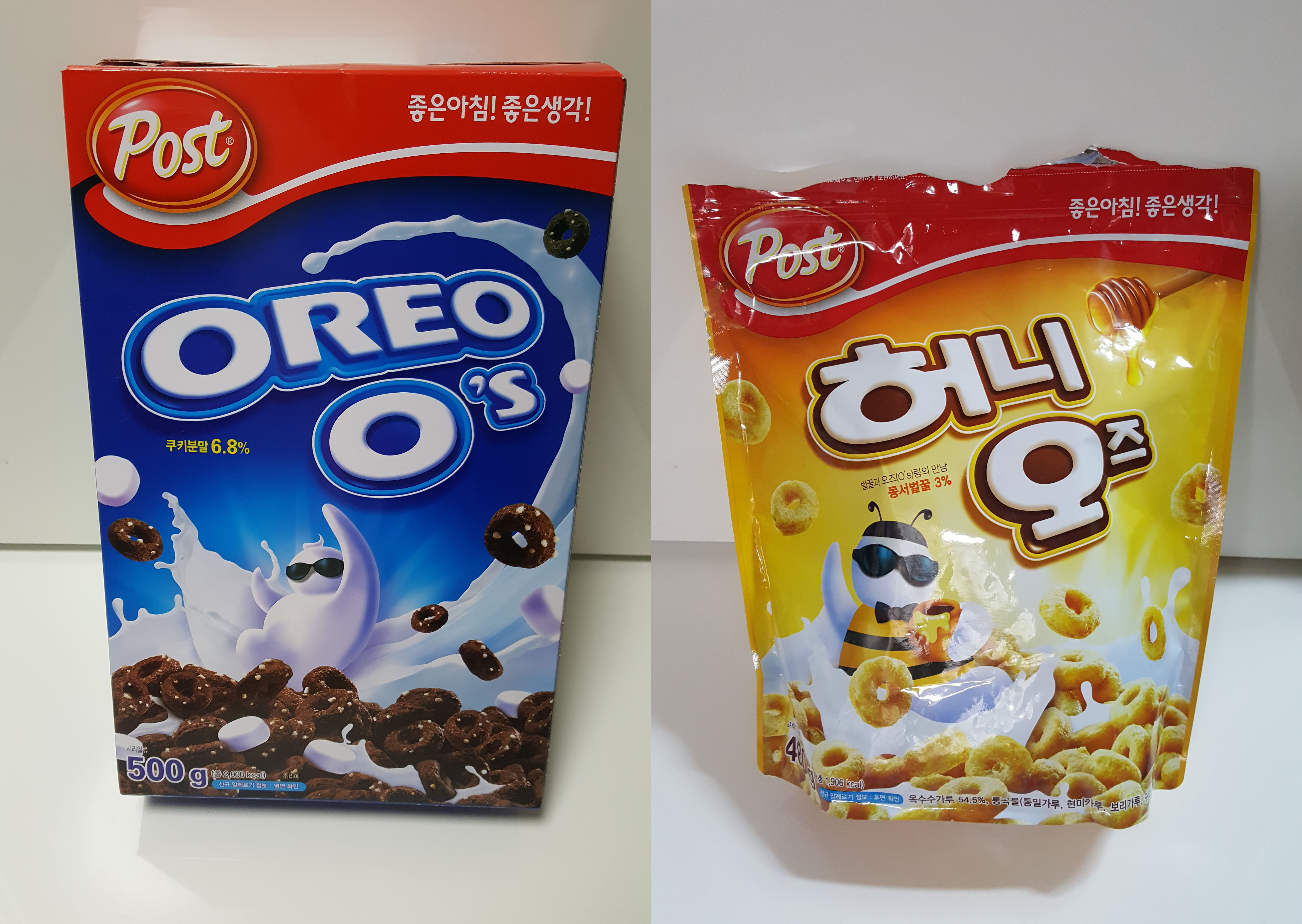  오레오 오즈와 허니 오즈 시리얼 비교 (영양성분, 칼로리(kcal), 특징, 맛까지)