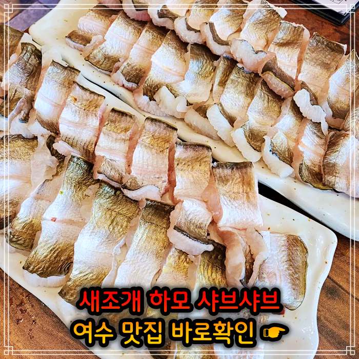생생정보 소노캄 여수 보양식의 왕 하모 샤부샤부 맛집